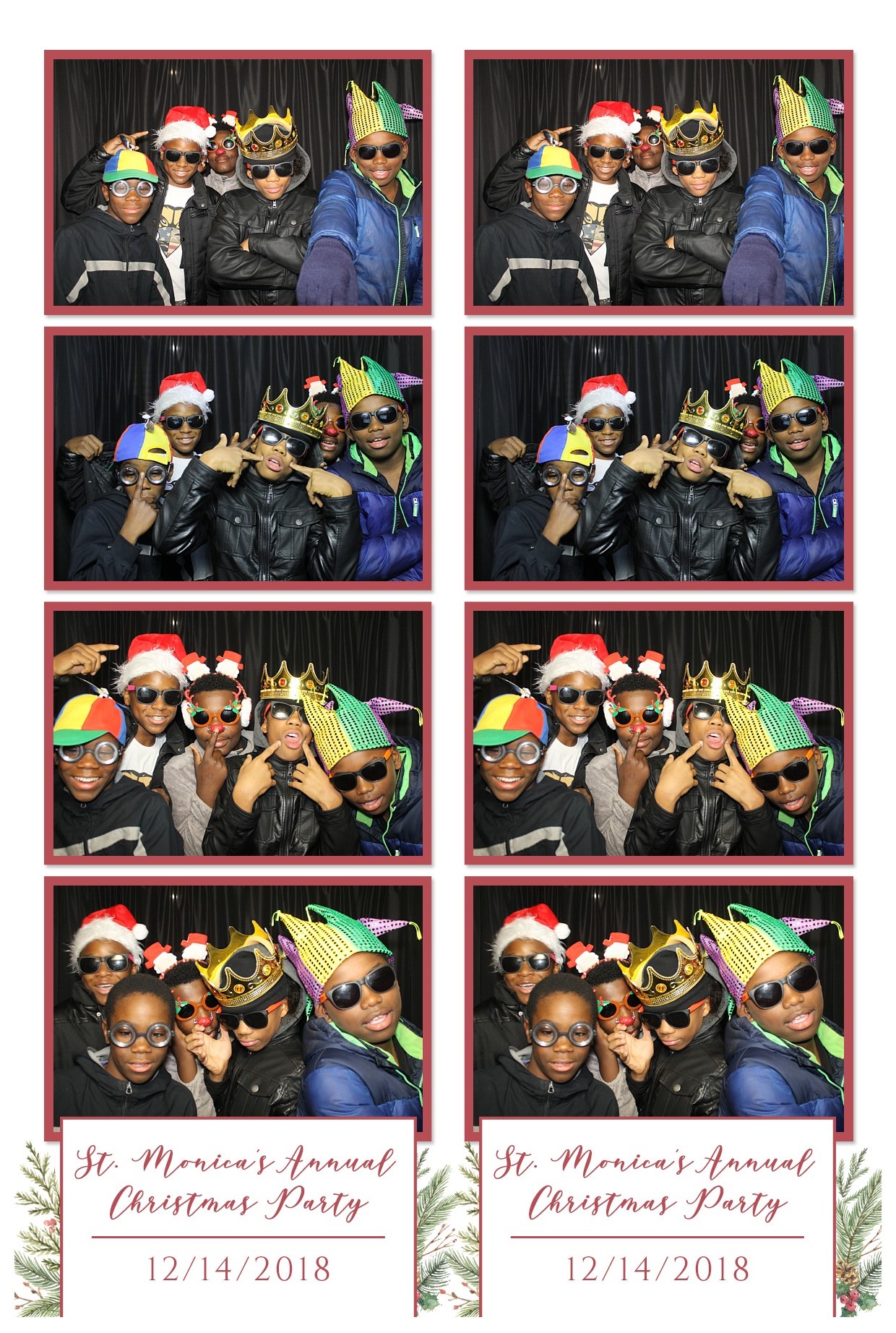 St Monica's Christmas Party 2018 | View more photos from the event at gallery.photoboothcincy.com/u/PhotoBoothCincy/St-Monicas-Christmas-Party-2018